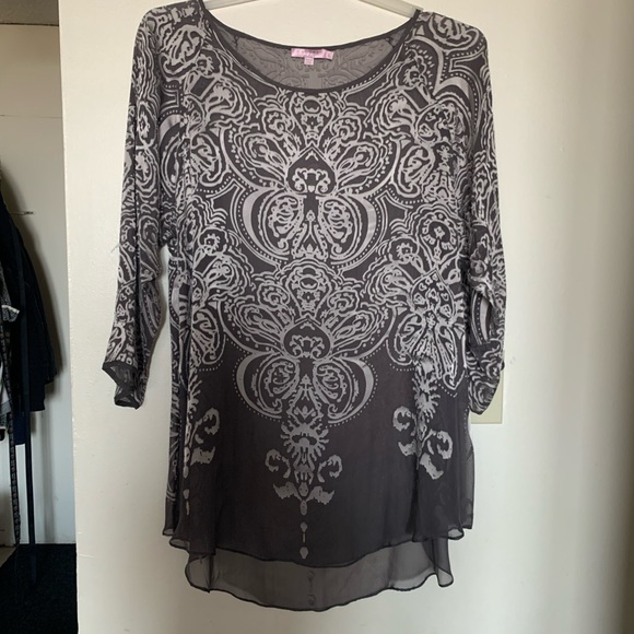 Calypso St. Barth size large beautiful tunic - Picture 4 of 4